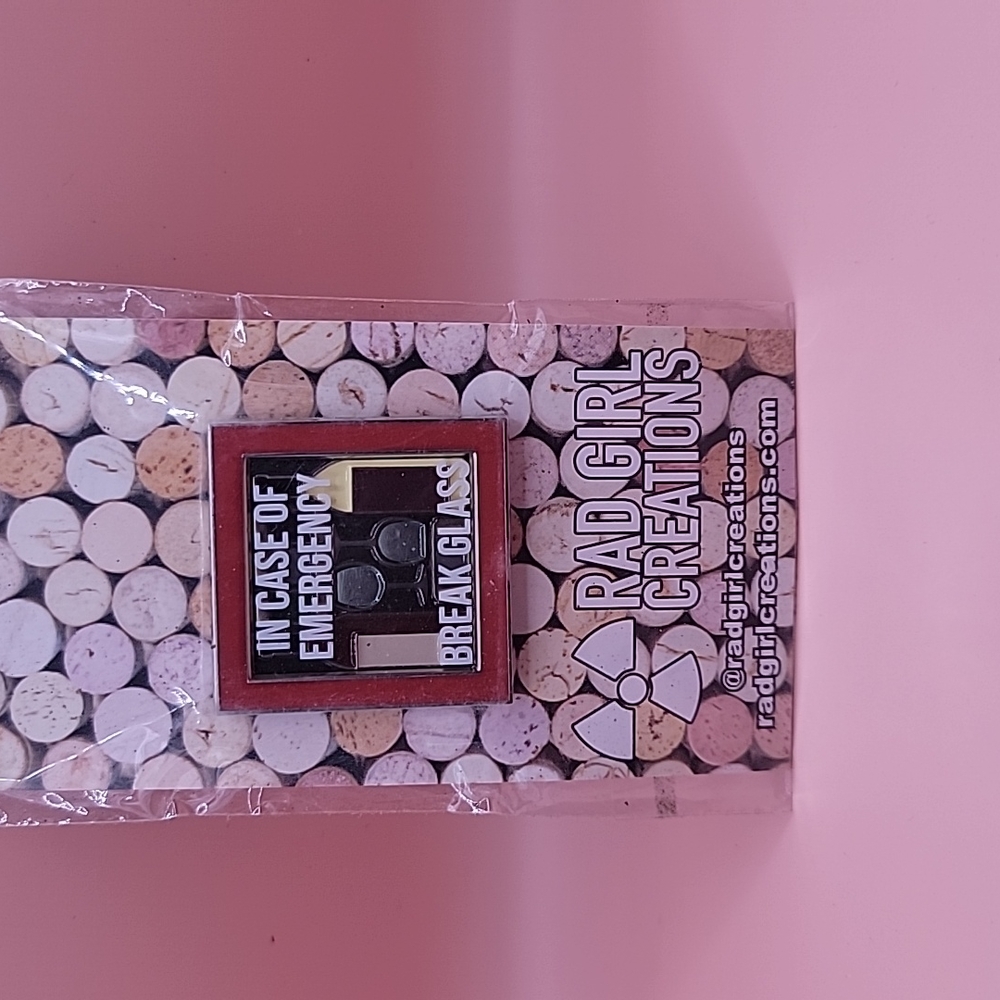 Rad girl creations pin